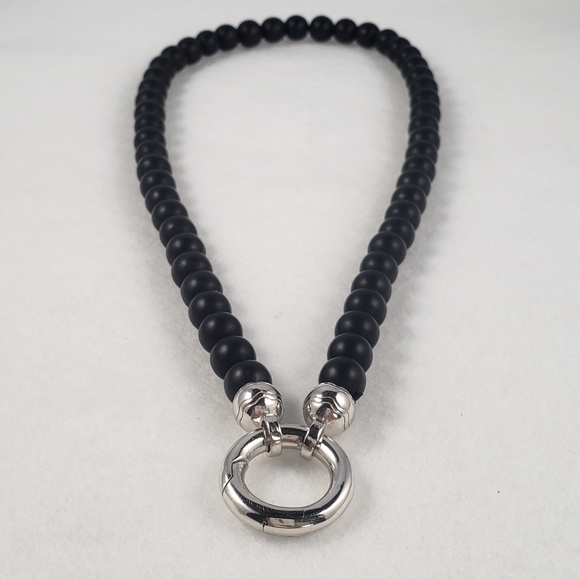 17" Black Seed Necklace - Picture 2 of 6